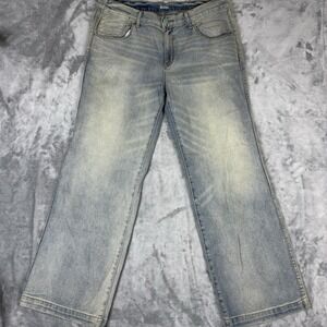 BDG The Hang Out Jeans Mens 31x31 Blue Denim Light Wash
